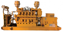 Natural gas generator set