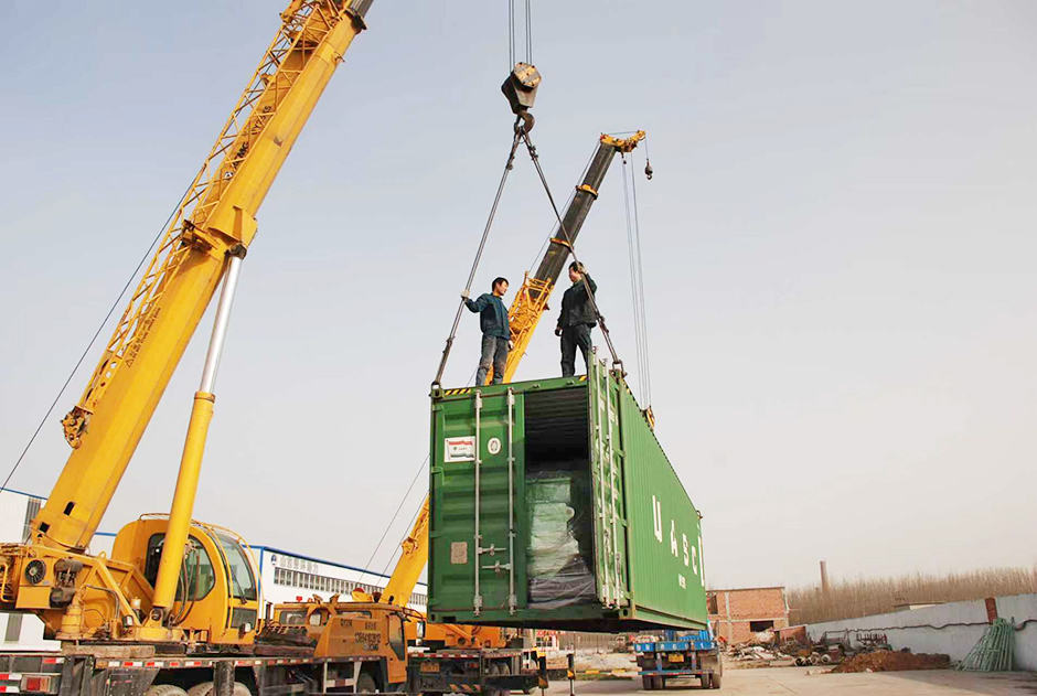 绿环动力700kW生物质气发电机组正式启程，发往菲律宾