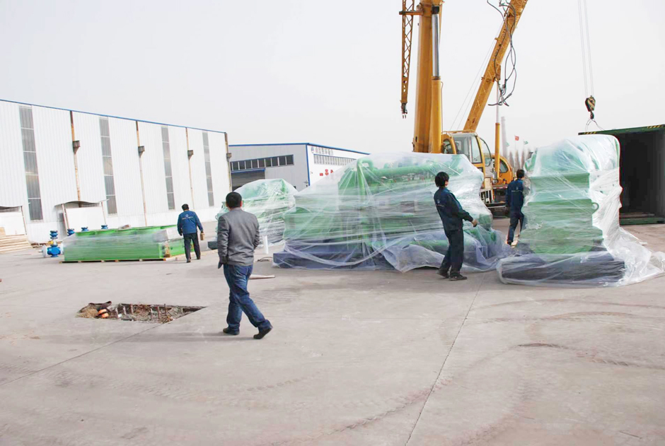 绿环动力700kW生物质气发电机组正式启程，发往菲律宾